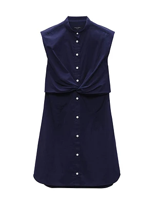 Louisa Cotton Poplin Shirtdress