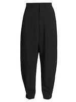 LOEWE x Paula's Ibiza Cargo Balloon-Leg Trousers