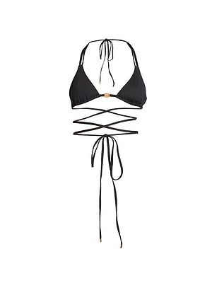 LOEWE x Paula's Ibiza Triangle Bikini Top