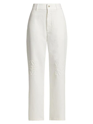 LOEWE x Paula's Ibiza Anagram Baggy Jeans