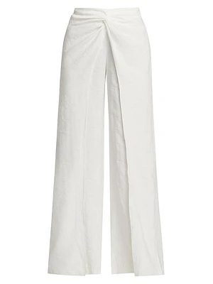 Canturipe Twist-Waist Pants