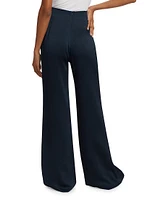 Palermo Satin Flared Pants