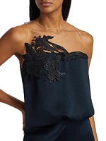 Brisa Embroidered Sleeveless Blouse