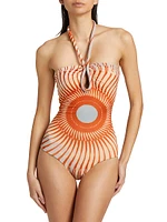 Frazer Sunburst One-Piece Swimsuit