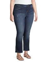 Easy High-Rise Straight-Leg Jeans