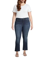 Easy High-Rise Straight-Leg Jeans