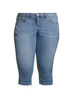 New Pirate Medium-Rise Capri Jeans