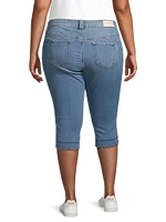 New Pirate Medium-Rise Capri Jeans