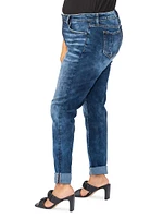 High-Rise Boyfriend Jeans