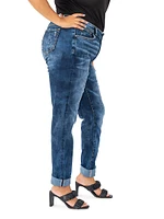 High-Rise Boyfriend Jeans