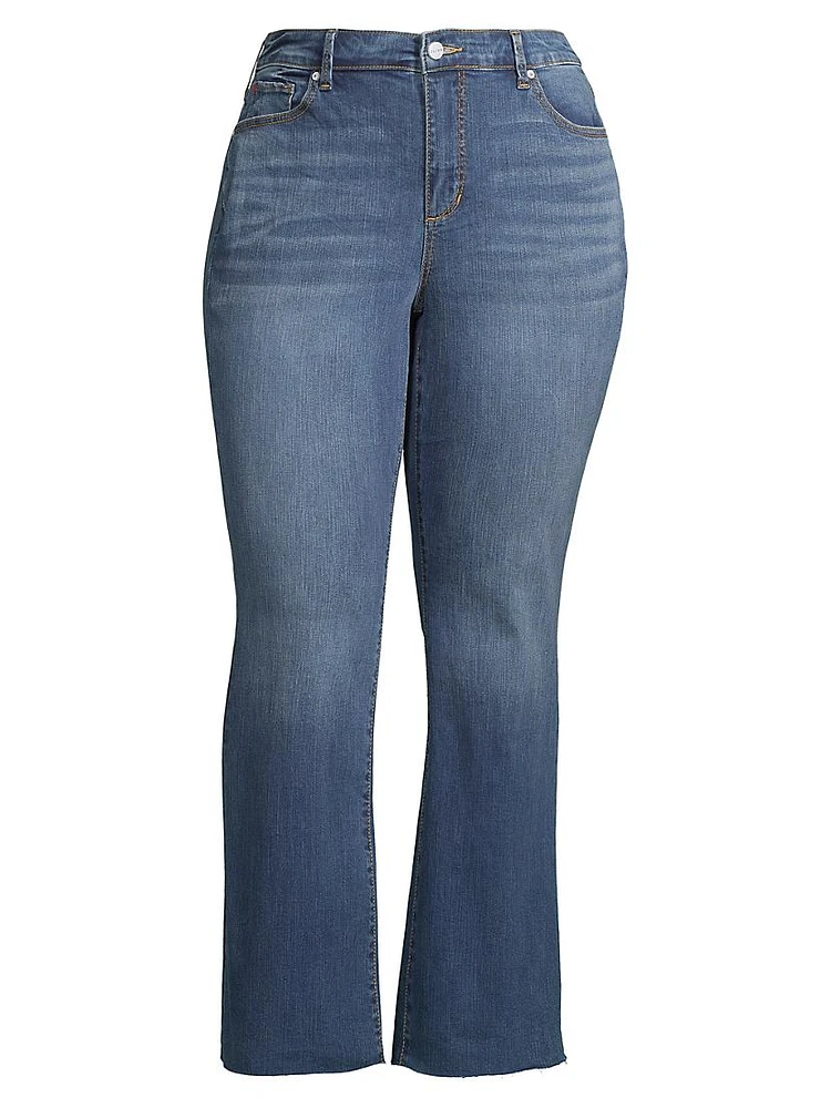 High-Rise Boot-Cut Jeans