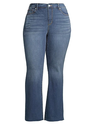 High-Rise Boot-Cut Jeans