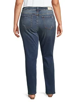 Medium-Rise Slim-Fit Jeans