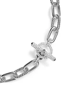 DY Madison Toggle Chain Necklace Sterling Silver