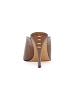 Filo 90MM Leather Mules