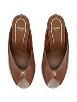 Filo 90MM Leather Mules