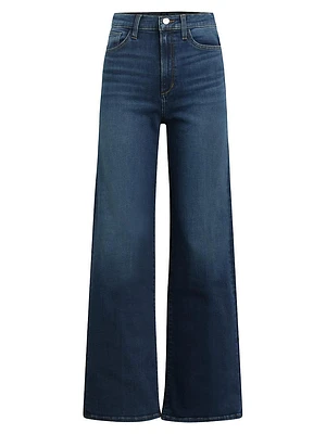 The Mia Petite Wide-Leg Jeans