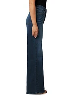 The Mia Petite Wide-Leg Jeans