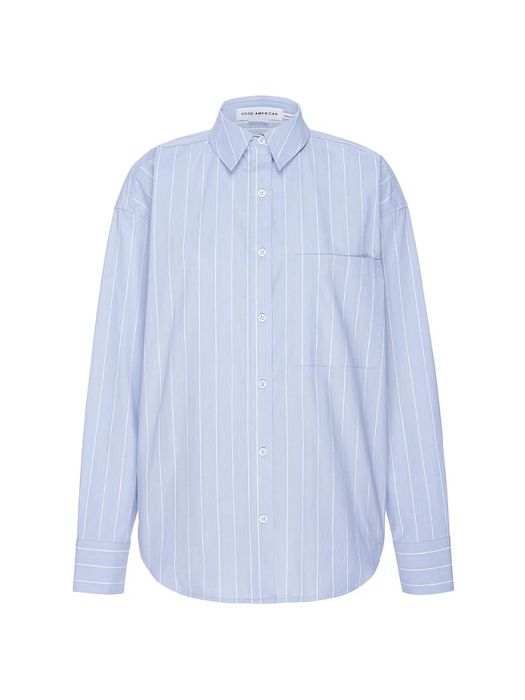 Cotton Pinstripe Shirt