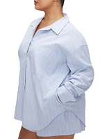 Cotton Pinstripe Shirt