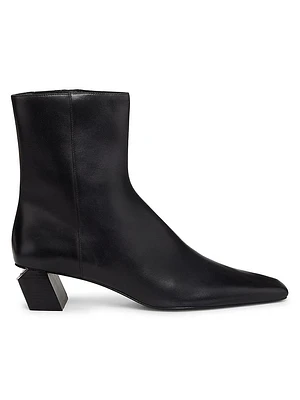 Toni 45MM Leather Ankle Boots