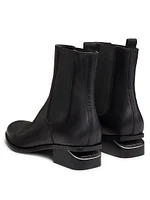 Kane 35MM Leather Ankle Boots