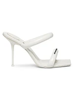 Julie 105MM Leather Tubular Sandals