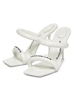 Julie 105MM Leather Tubular Sandals