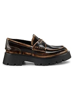 Carter Lug-Sole Leather Loafers