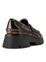 Carter Lug-Sole Leather Loafers