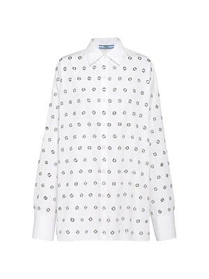 Printed Poplin Shirt