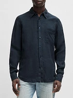 Regular-Fit Shirt Linen