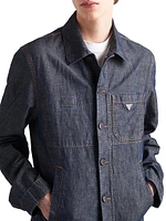 Chambray Blouson Jacket