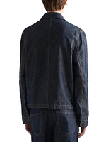 Chambray Blouson Jacket