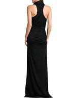 Draped Jersey Gown