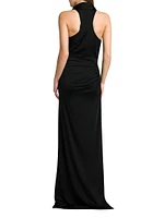 Draped Jersey Gown