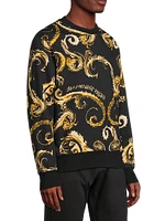 Baroque Cotton Sweatshirt