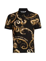 Baroque Cotton Polo Shirt