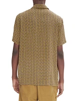 Leandre Kaleidoscope Button-Front Shirt