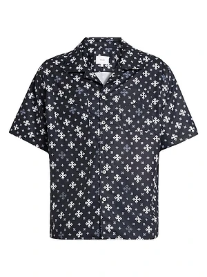 Cross Bandana Short-Sleeve Shirt