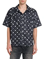 Cross Bandana Short-Sleeve Shirt