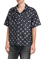 Cross Bandana Short-Sleeve Shirt