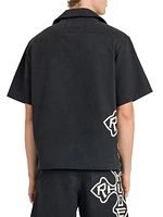 Cross Logo Short-Sleeve Shirt