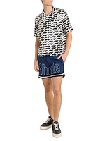 Basketball Logo Swim Shorts