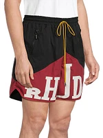 Yachting Logo Cotton-Blend Shorts