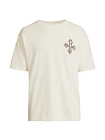 Logo Cross Cotton T-Shirt