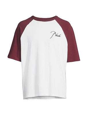 Logo Cotton Raglan T-Shirt