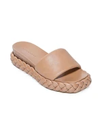 Charleston Leather Braided Sandals