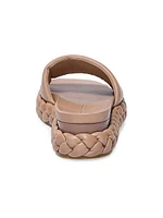 Charleston Leather Braided Sandals