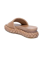 Charleston Leather Braided Sandals